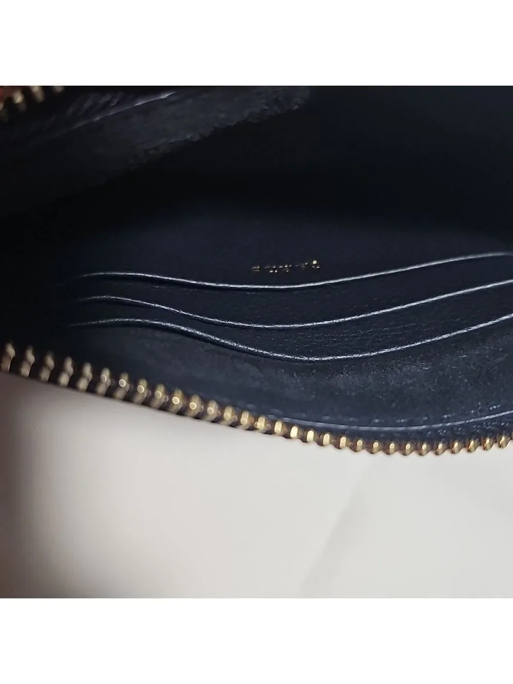 Elegant Navy Wristlet